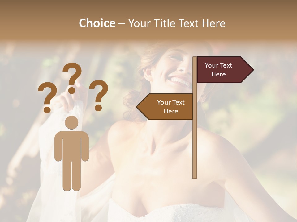 Wife Marriage Outdoors PowerPoint Template