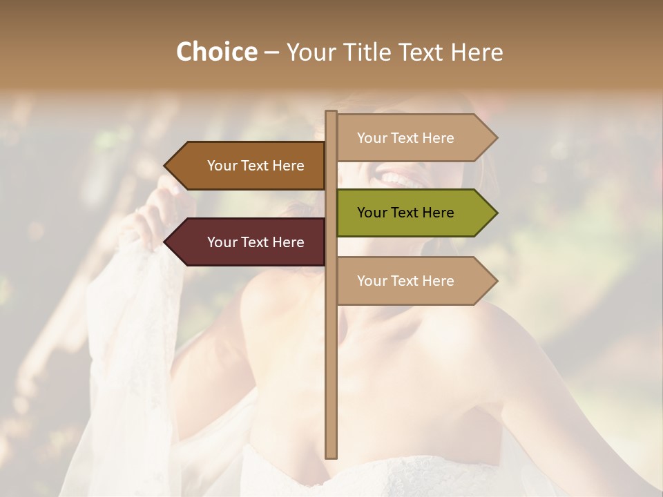 Wife Marriage Outdoors PowerPoint Template