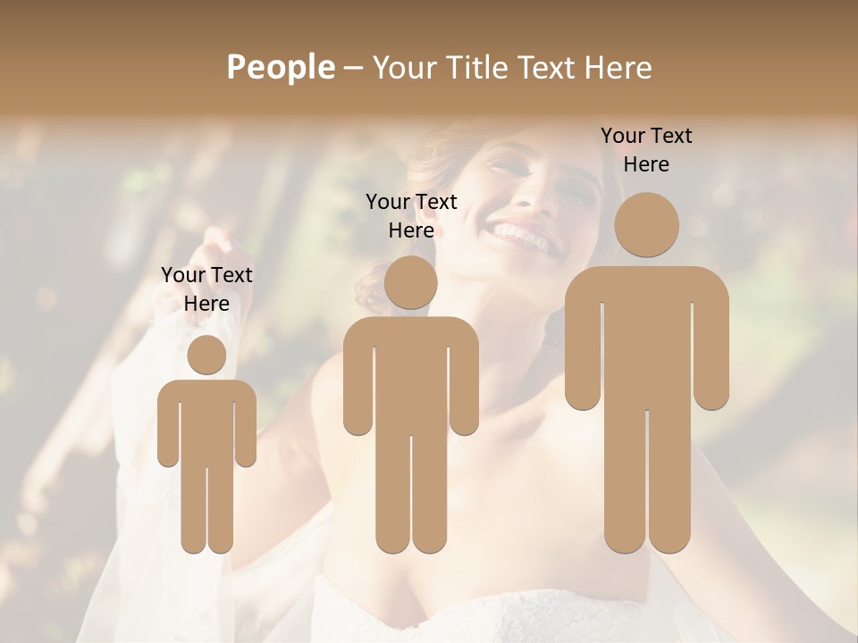 Wife Marriage Outdoors PowerPoint Template