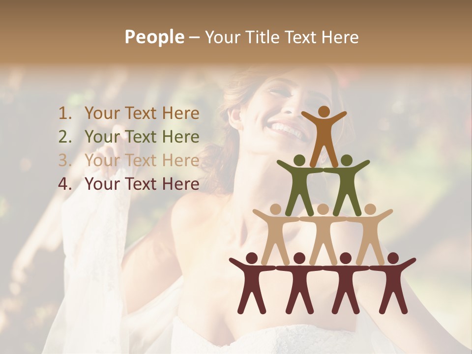 Wife Marriage Outdoors PowerPoint Template