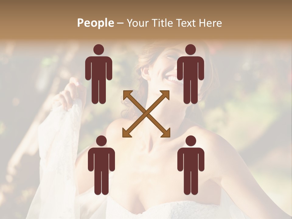 Wife Marriage Outdoors PowerPoint Template