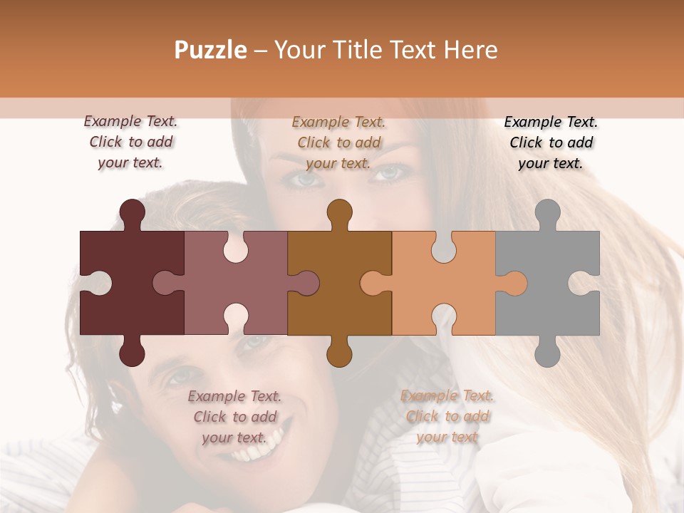 Hands Boyfriend Smile PowerPoint Template