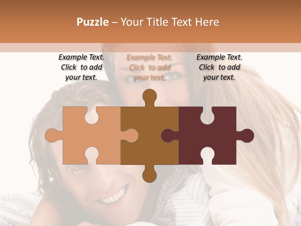 Hands Boyfriend Smile PowerPoint Template