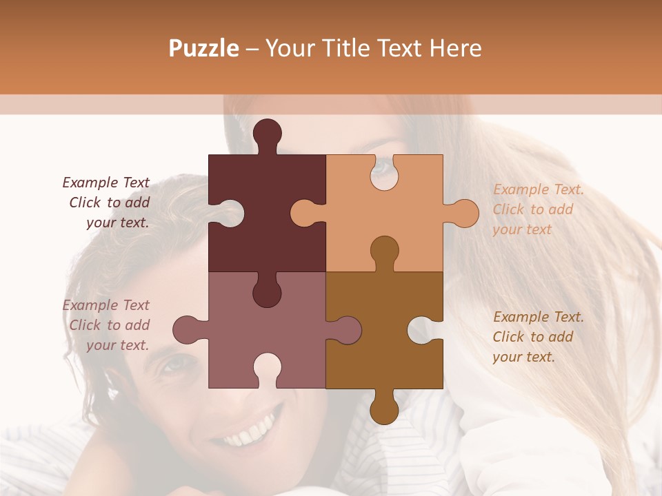 Hands Boyfriend Smile PowerPoint Template