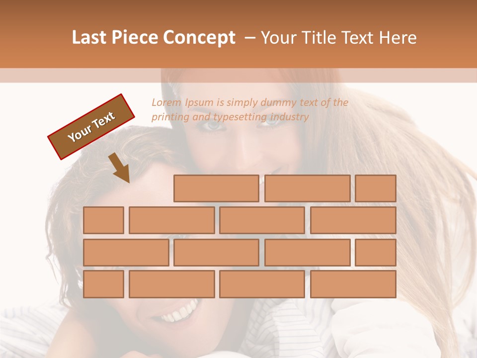 Hands Boyfriend Smile PowerPoint Template