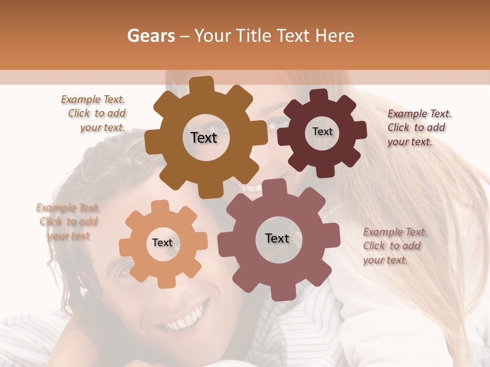 Hands Boyfriend Smile PowerPoint Template