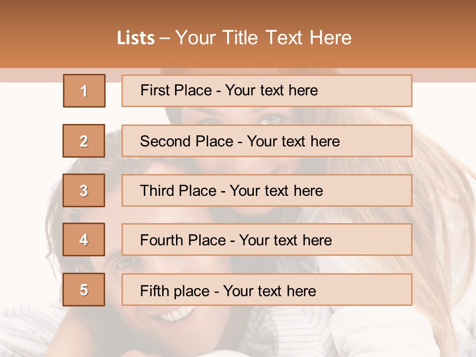 Hands Boyfriend Smile PowerPoint Template
