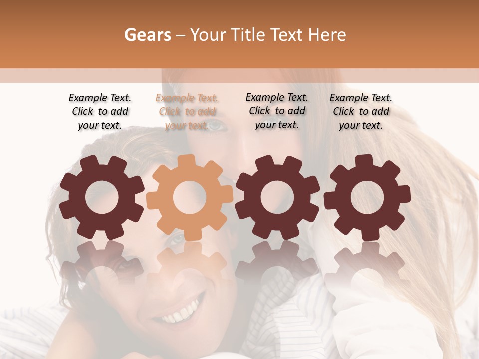 Hands Boyfriend Smile PowerPoint Template