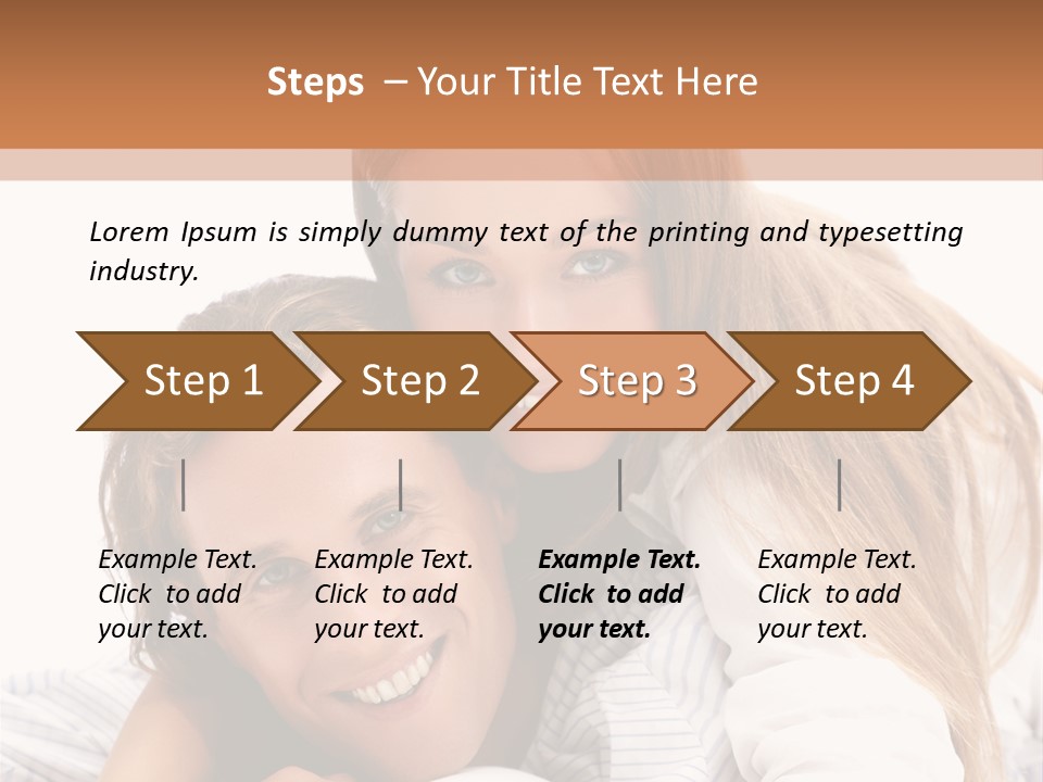 Hands Boyfriend Smile PowerPoint Template