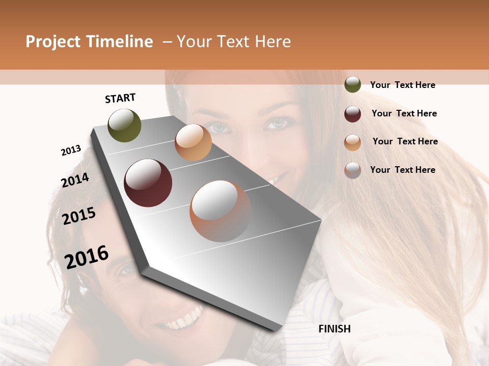 Hands Boyfriend Smile PowerPoint Template