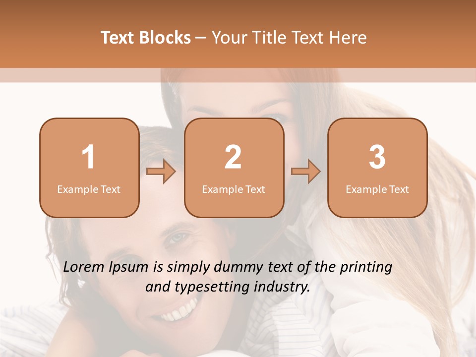 Hands Boyfriend Smile PowerPoint Template