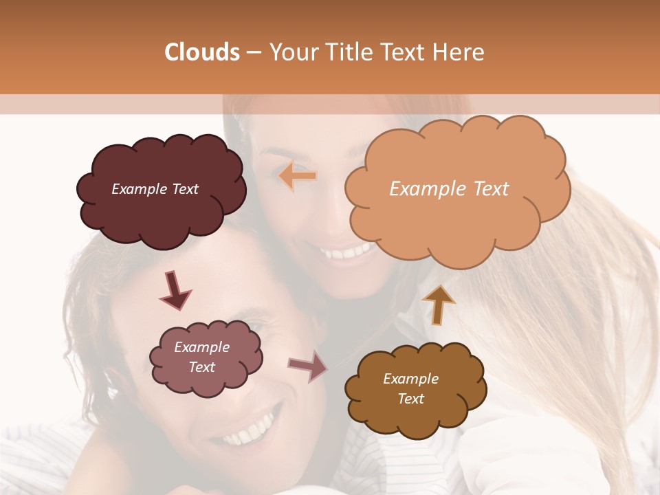 Hands Boyfriend Smile PowerPoint Template