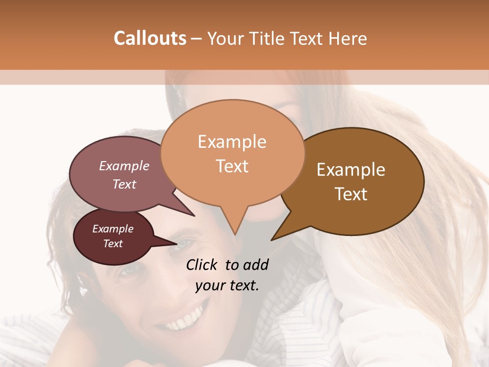 Hands Boyfriend Smile PowerPoint Template