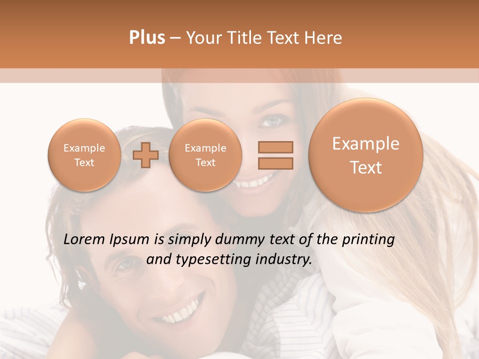 Hands Boyfriend Smile PowerPoint Template