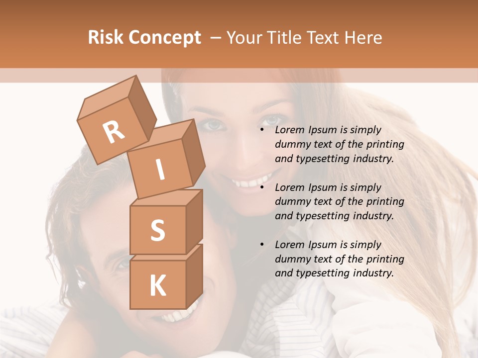 Hands Boyfriend Smile PowerPoint Template