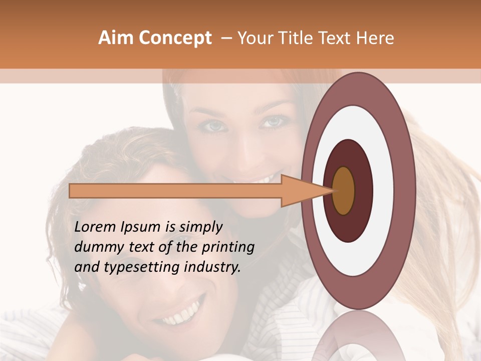 Hands Boyfriend Smile PowerPoint Template