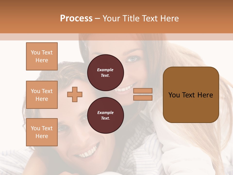 Hands Boyfriend Smile PowerPoint Template