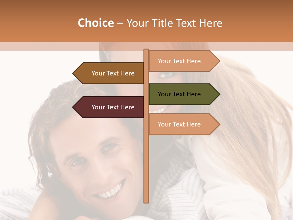 Hands Boyfriend Smile PowerPoint Template