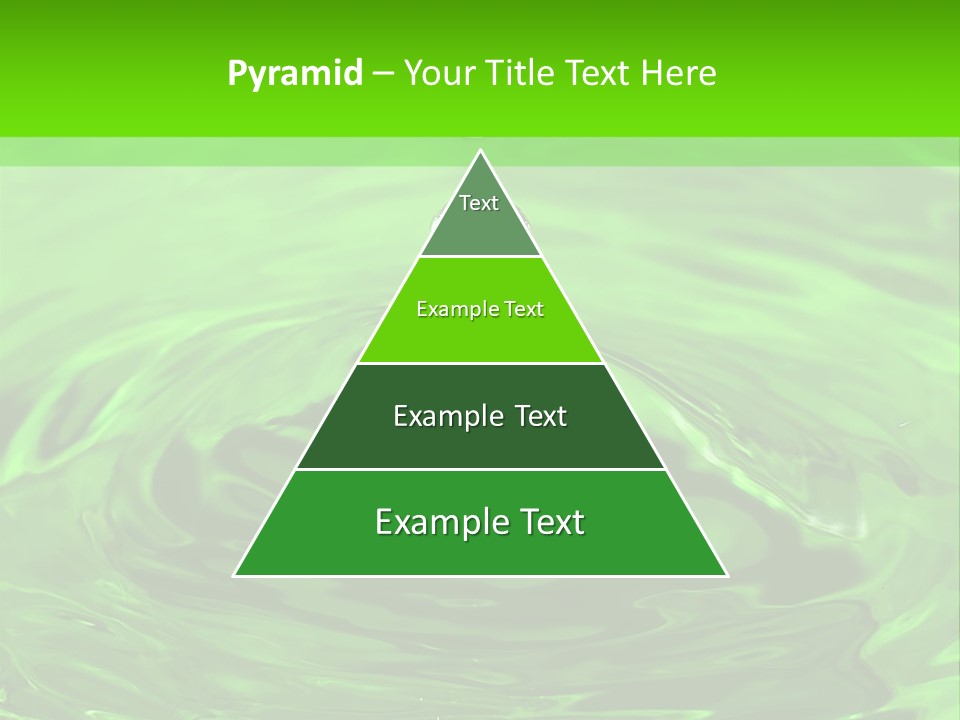 Green Drip Liquid Drip PowerPoint Template