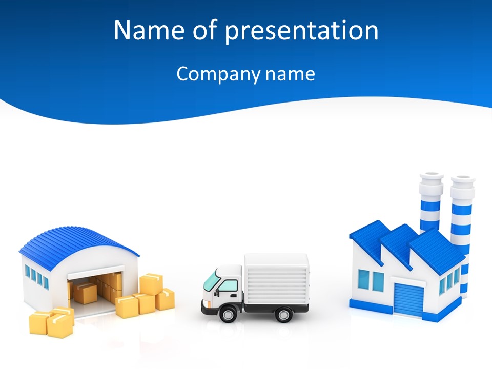 Distribution PowerPoint Template
