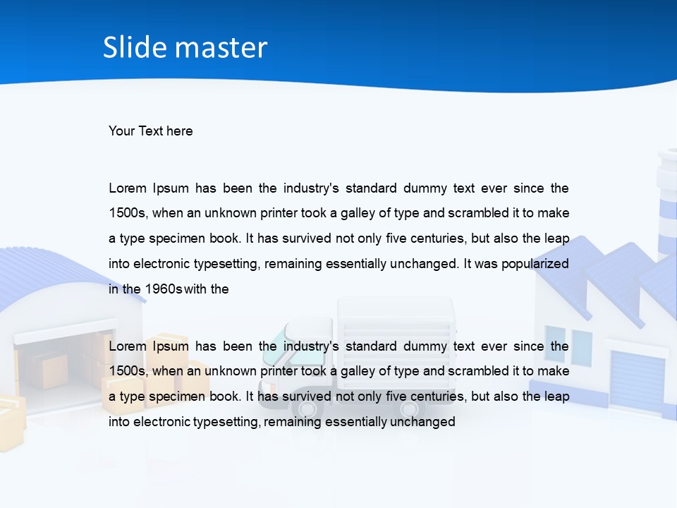 Distribution PowerPoint Template