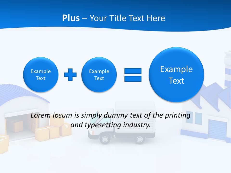 Distribution PowerPoint Template