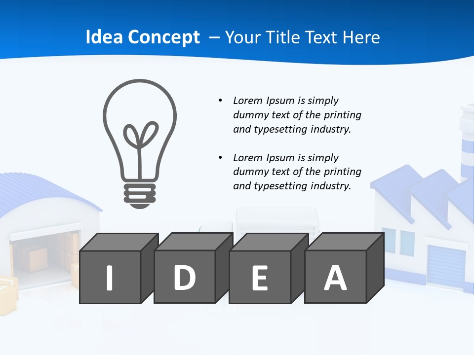Distribution PowerPoint Template