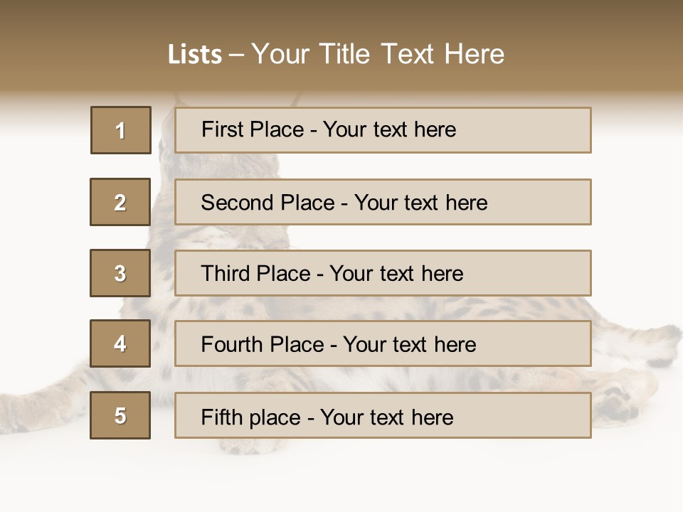 Resting Rest Attentive PowerPoint Template