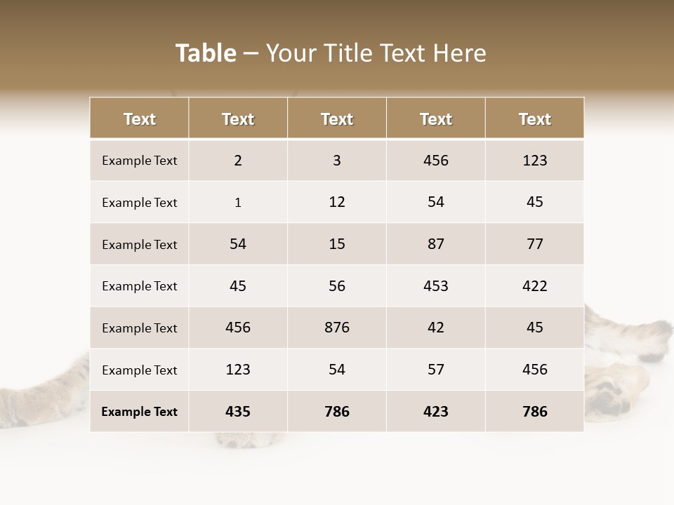 Resting Rest Attentive PowerPoint Template