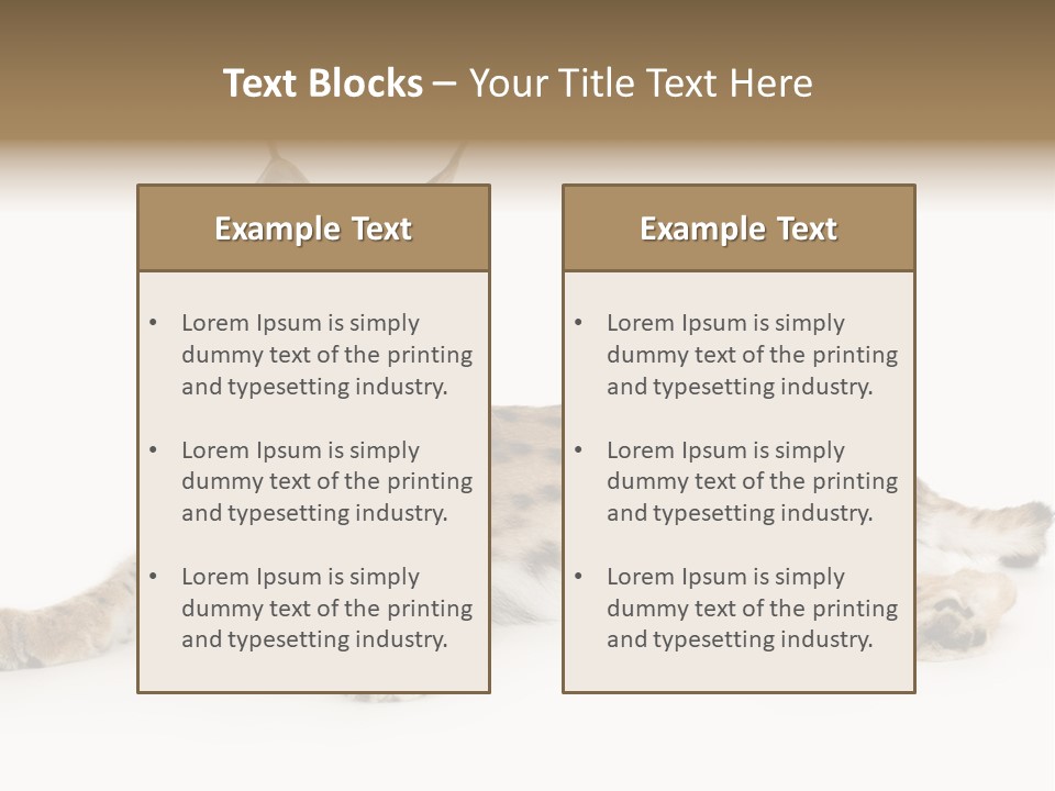 Resting Rest Attentive PowerPoint Template