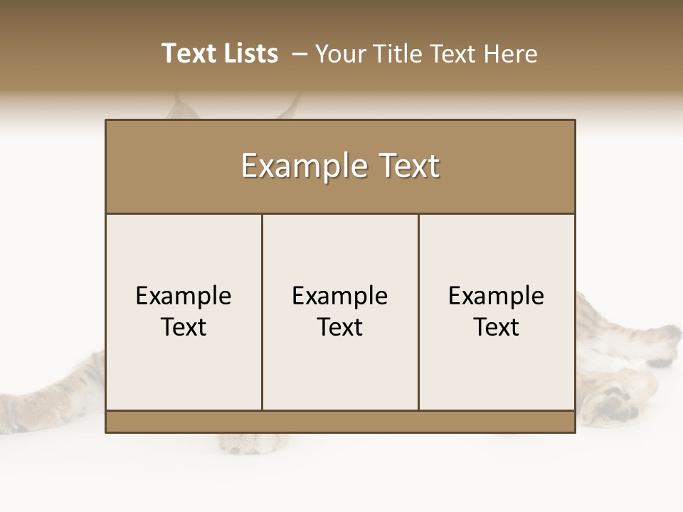 Resting Rest Attentive PowerPoint Template
