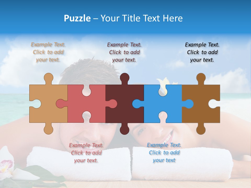 Sanfte Medizin Blume Kopf PowerPoint Template