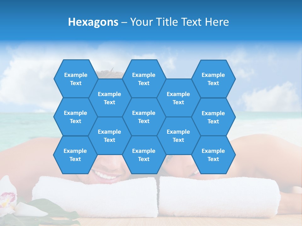 Sanfte Medizin Blume Kopf PowerPoint Template