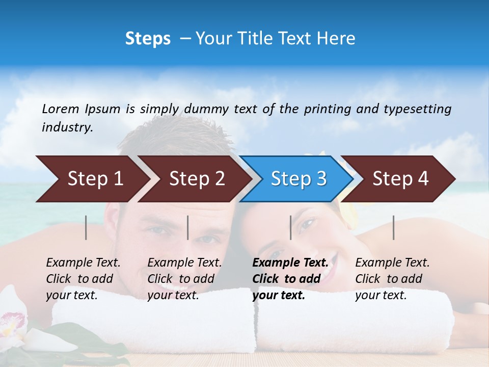 Sanfte Medizin Blume Kopf PowerPoint Template