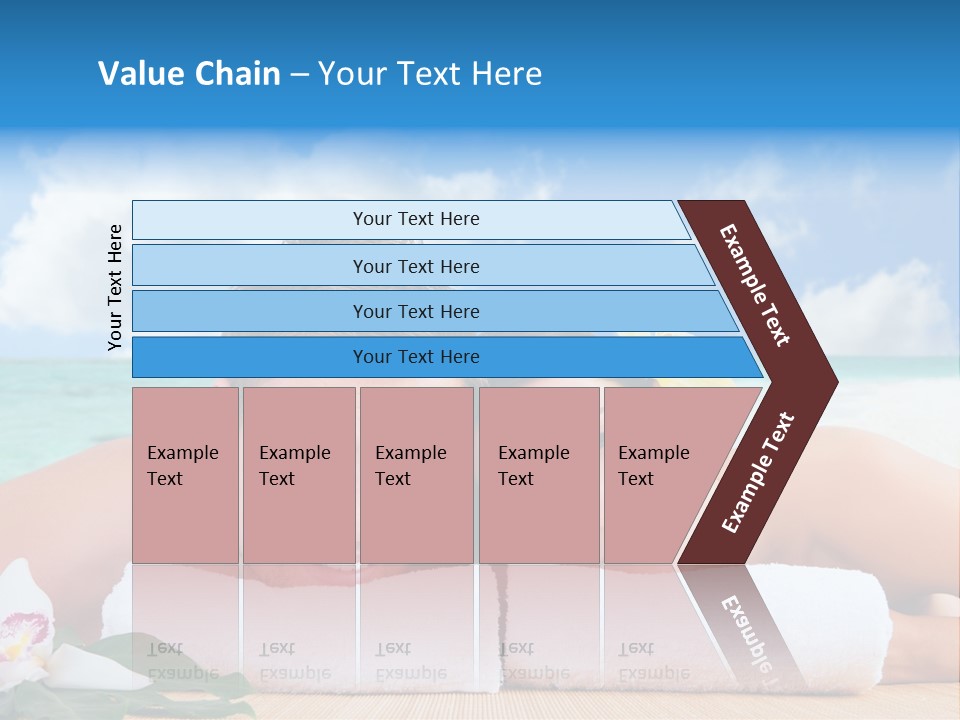 Sanfte Medizin Blume Kopf PowerPoint Template