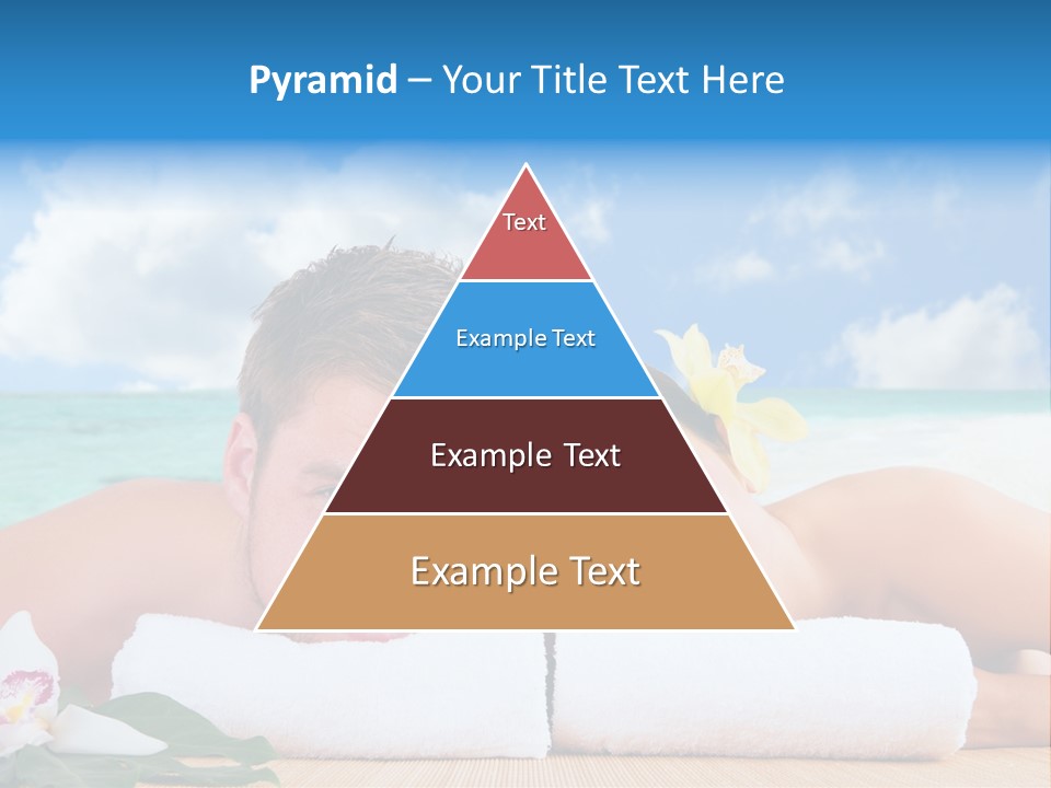 Sanfte Medizin Blume Kopf PowerPoint Template