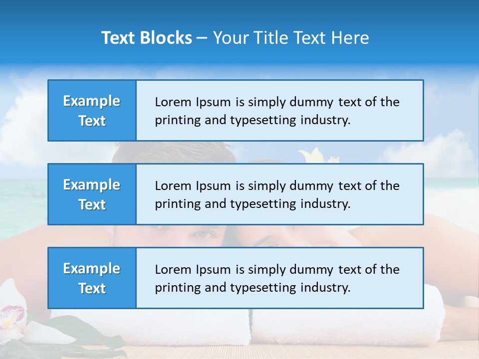 Sanfte Medizin Blume Kopf PowerPoint Template