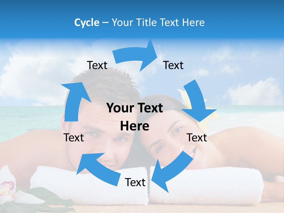 Sanfte Medizin Blume Kopf PowerPoint Template