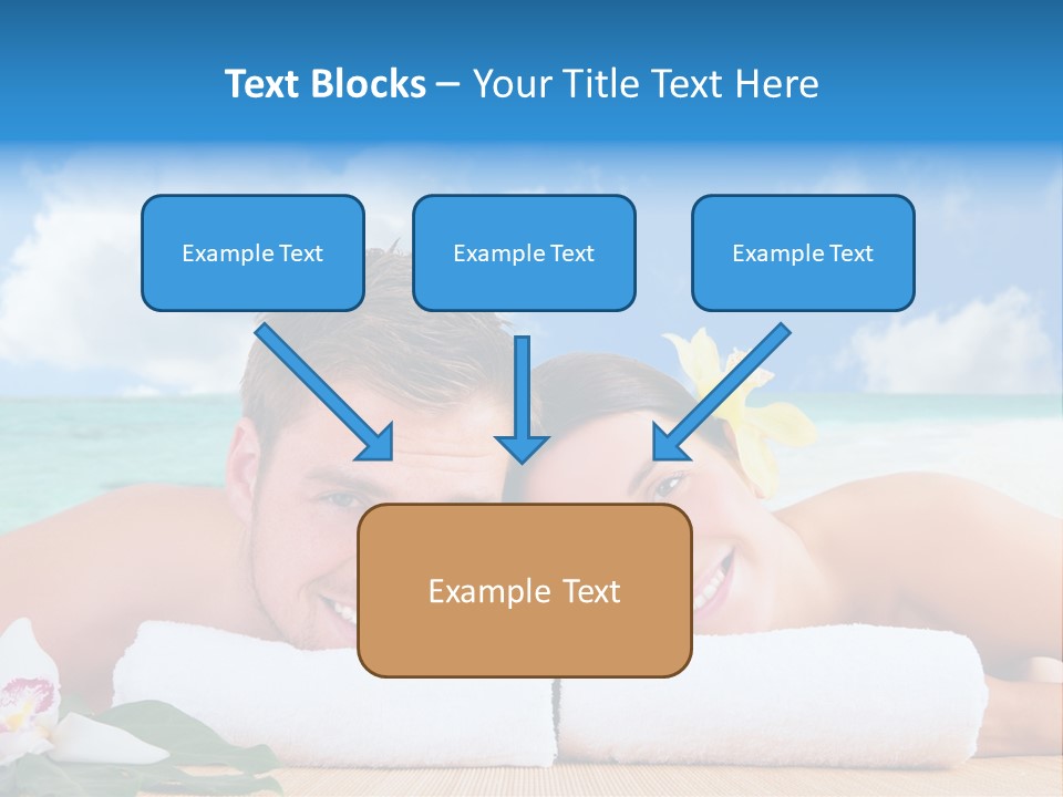 Sanfte Medizin Blume Kopf PowerPoint Template