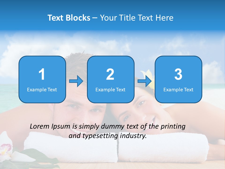 Sanfte Medizin Blume Kopf PowerPoint Template