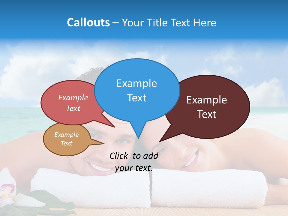 Sanfte Medizin Blume Kopf PowerPoint Template