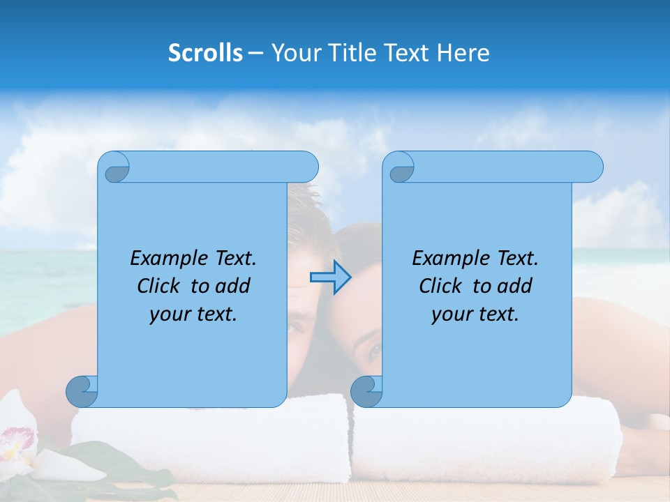 Sanfte Medizin Blume Kopf PowerPoint Template
