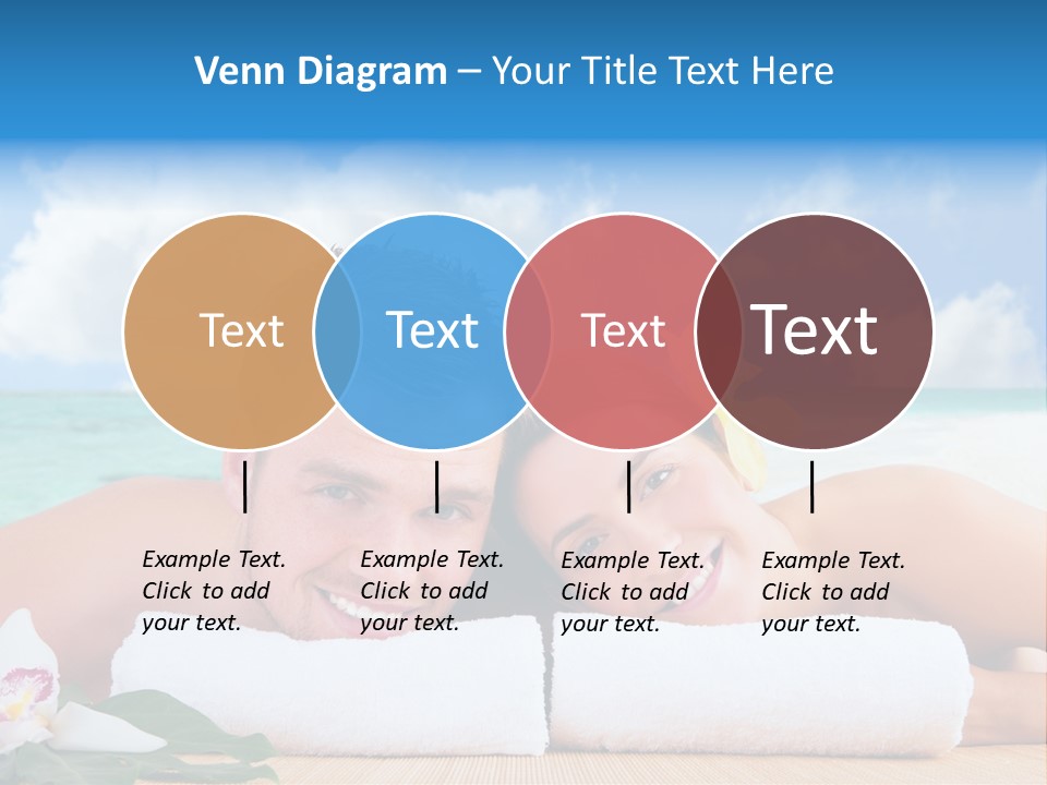 Sanfte Medizin Blume Kopf PowerPoint Template