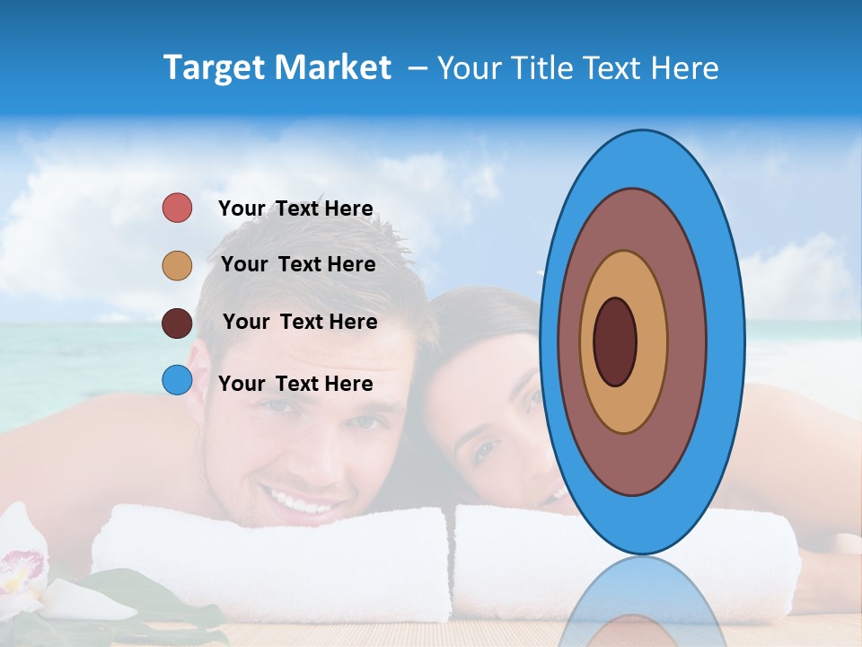 Sanfte Medizin Blume Kopf PowerPoint Template