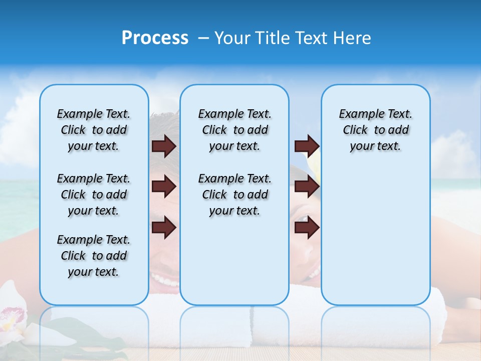 Sanfte Medizin Blume Kopf PowerPoint Template