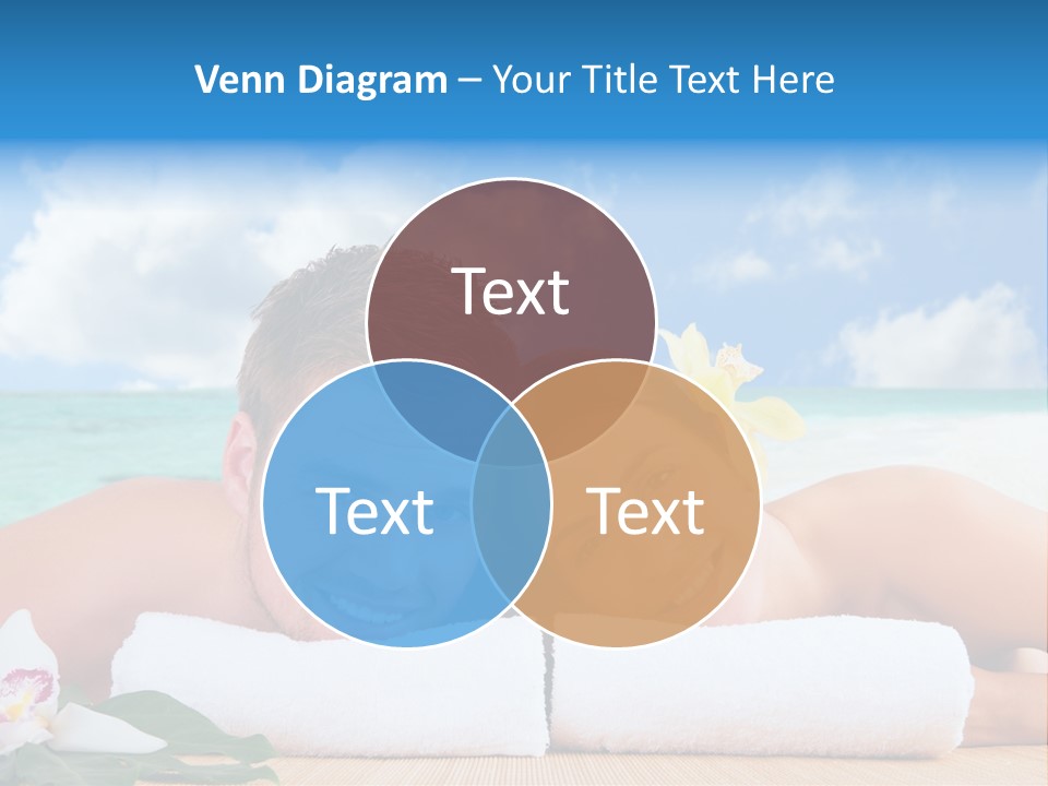 Sanfte Medizin Blume Kopf PowerPoint Template