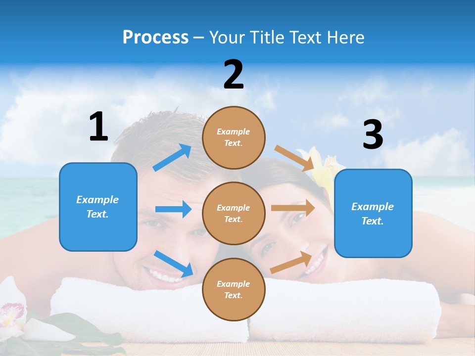 Sanfte Medizin Blume Kopf PowerPoint Template