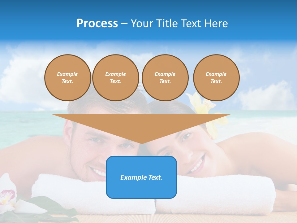 Sanfte Medizin Blume Kopf PowerPoint Template