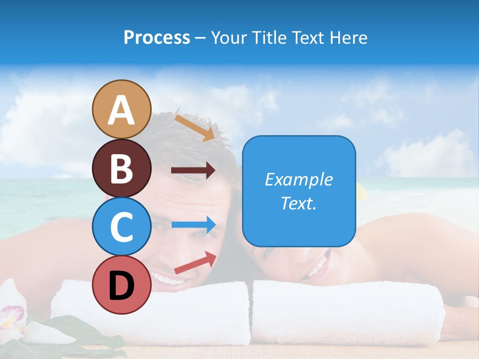 Sanfte Medizin Blume Kopf PowerPoint Template