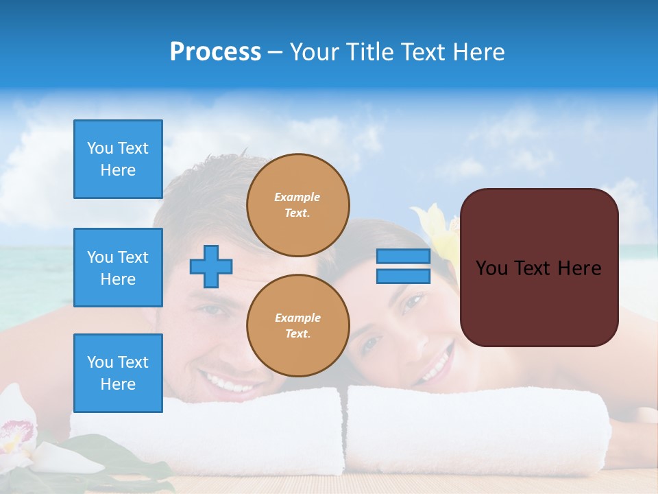 Sanfte Medizin Blume Kopf PowerPoint Template